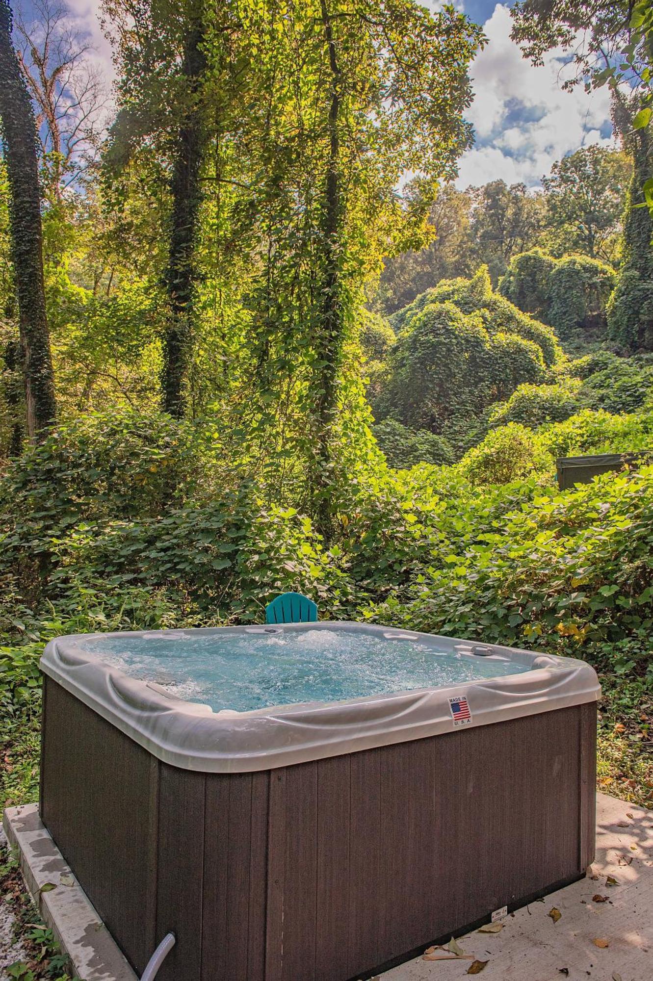 Tiny Cabin Village Private Hot Tub Lynda Cabin Chattanooga Dış mekan fotoğraf