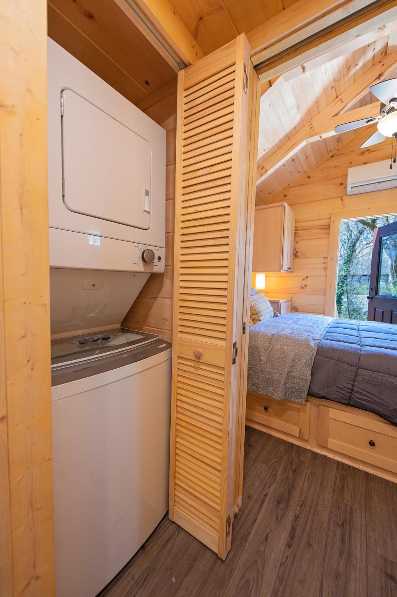 Tiny Cabin Village Private Hot Tub Lynda Cabin Chattanooga Dış mekan fotoğraf
