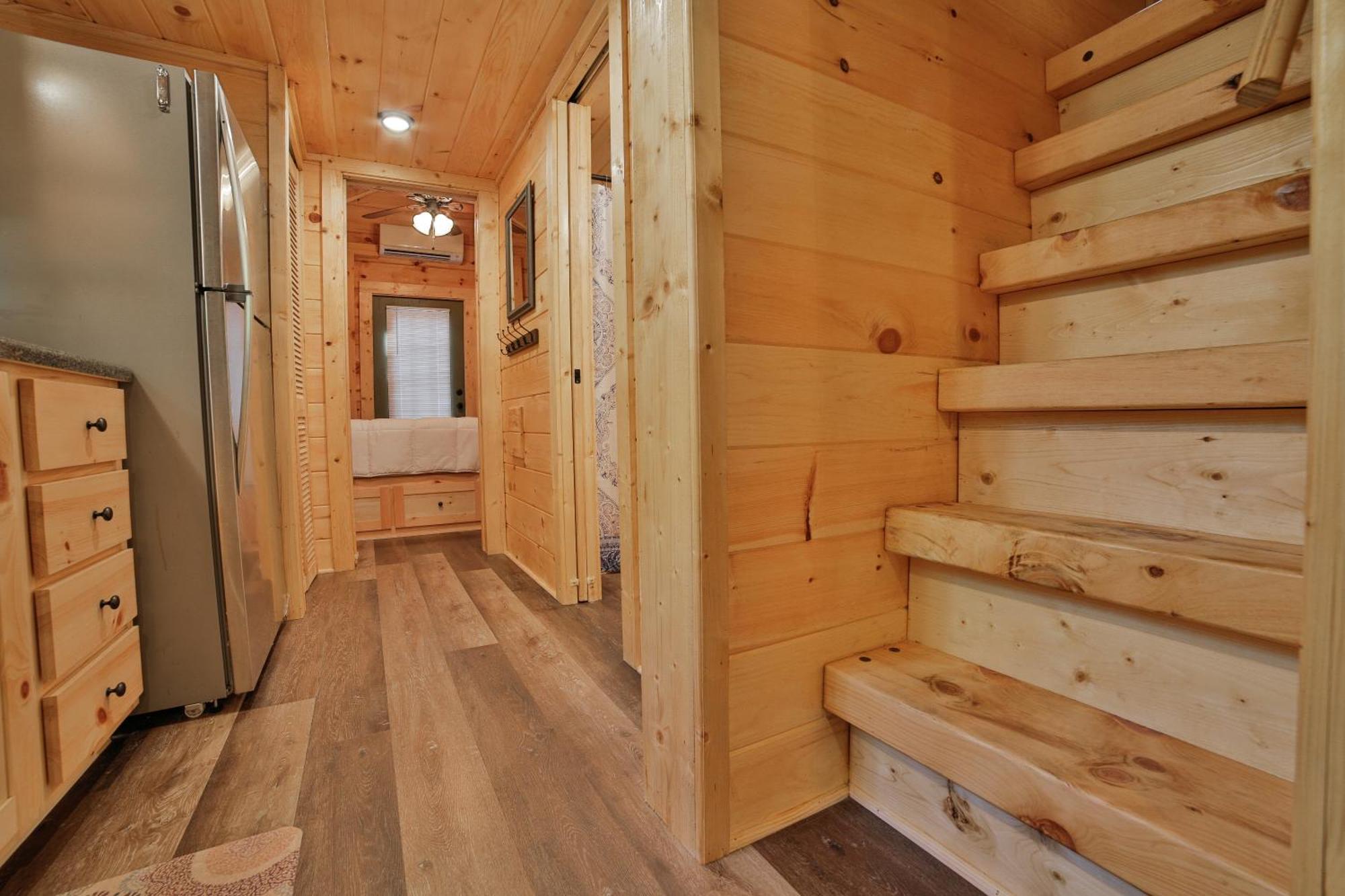 Tiny Cabin Village Private Hot Tub Lynda Cabin Chattanooga Dış mekan fotoğraf
