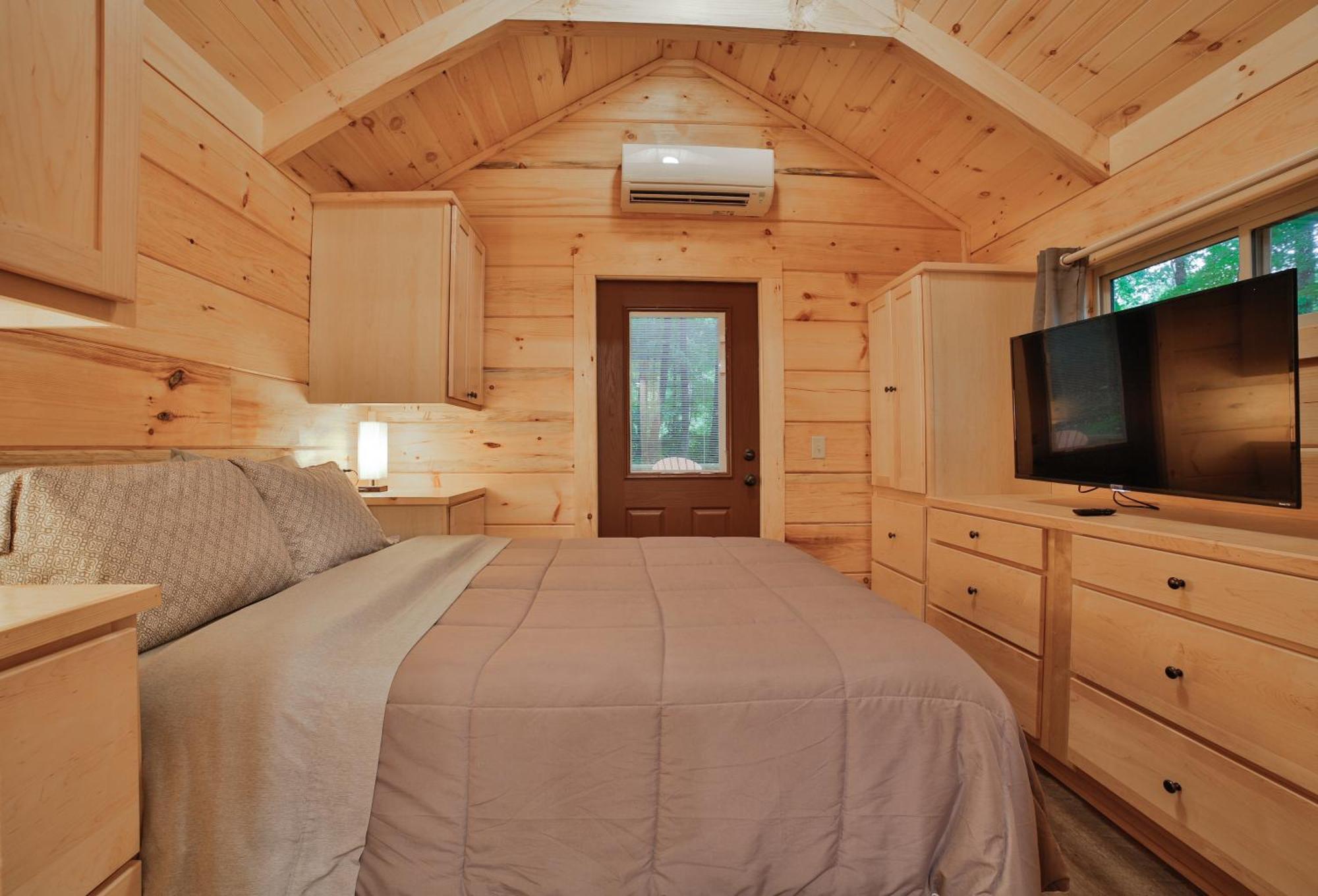 Tiny Cabin Village Private Hot Tub Lynda Cabin Chattanooga Dış mekan fotoğraf