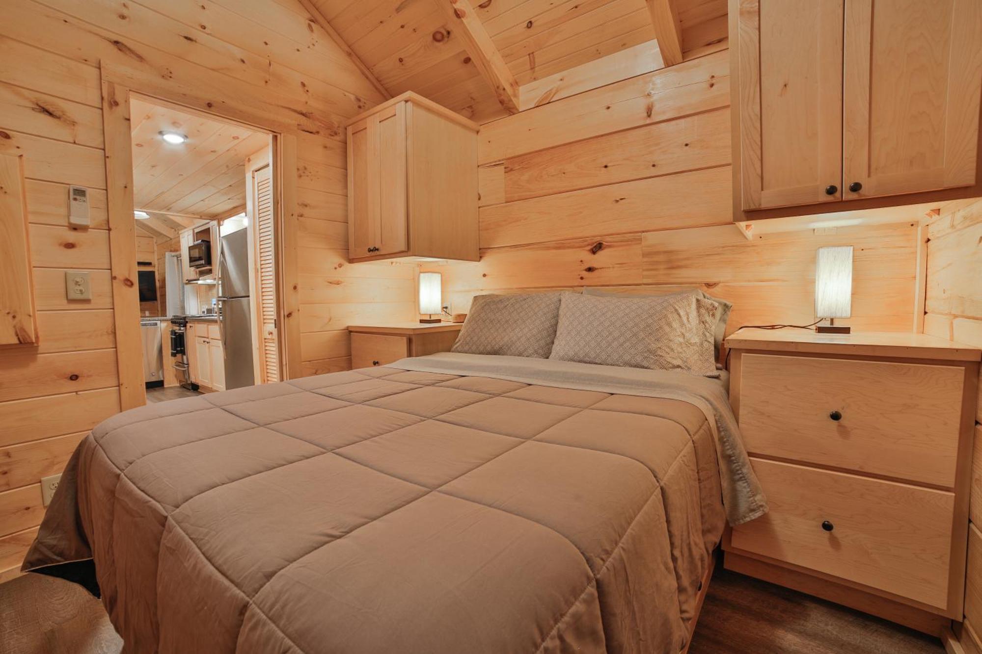 Tiny Cabin Village Private Hot Tub Lynda Cabin Chattanooga Dış mekan fotoğraf