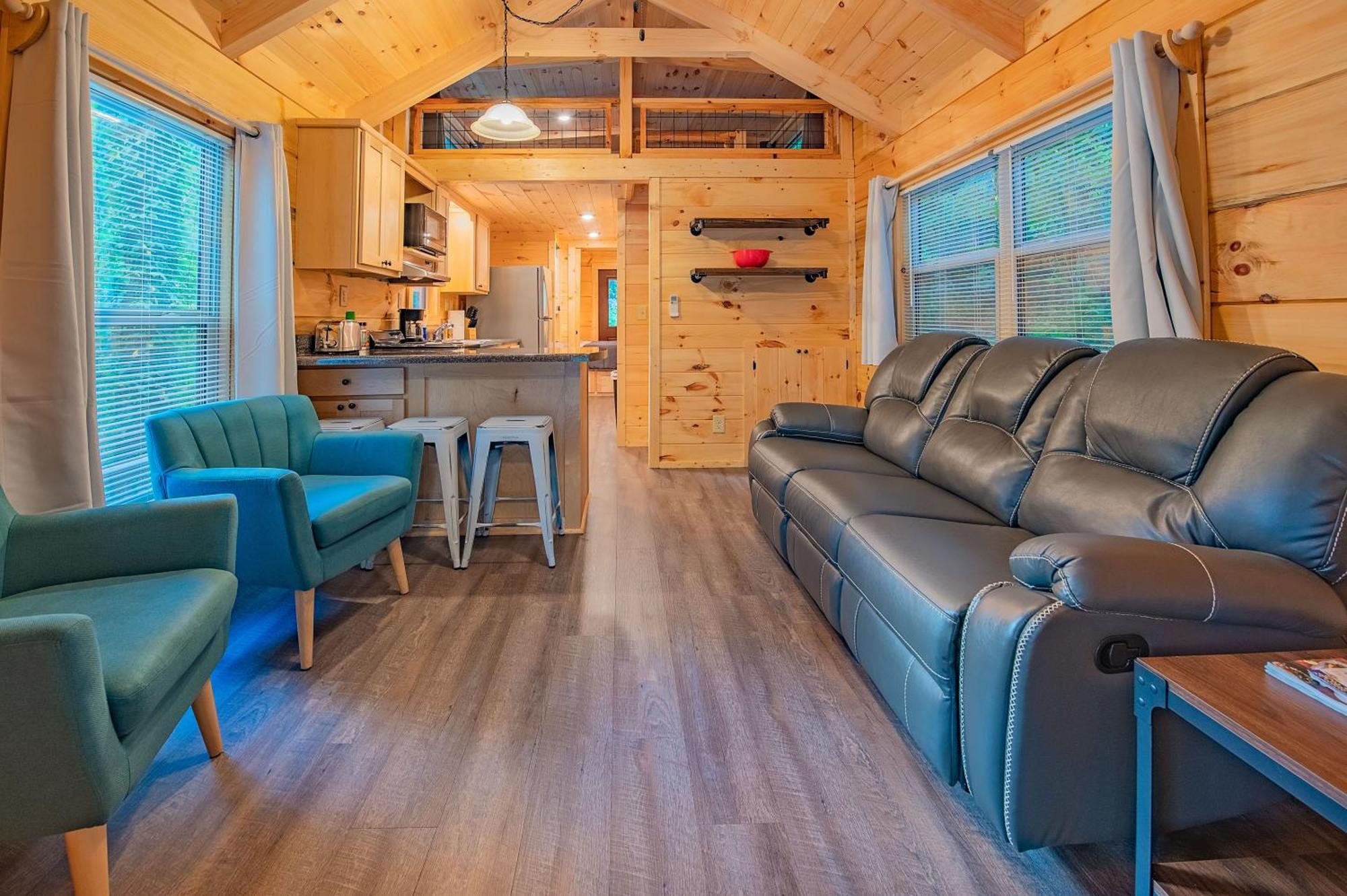 Tiny Cabin Village Private Hot Tub Lynda Cabin Chattanooga Dış mekan fotoğraf
